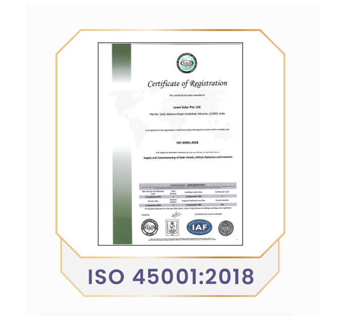 Loom Solar certificate 3