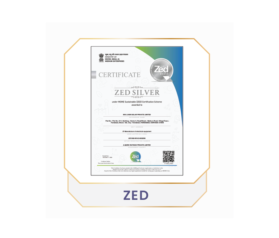 Loom Solar certificate 4