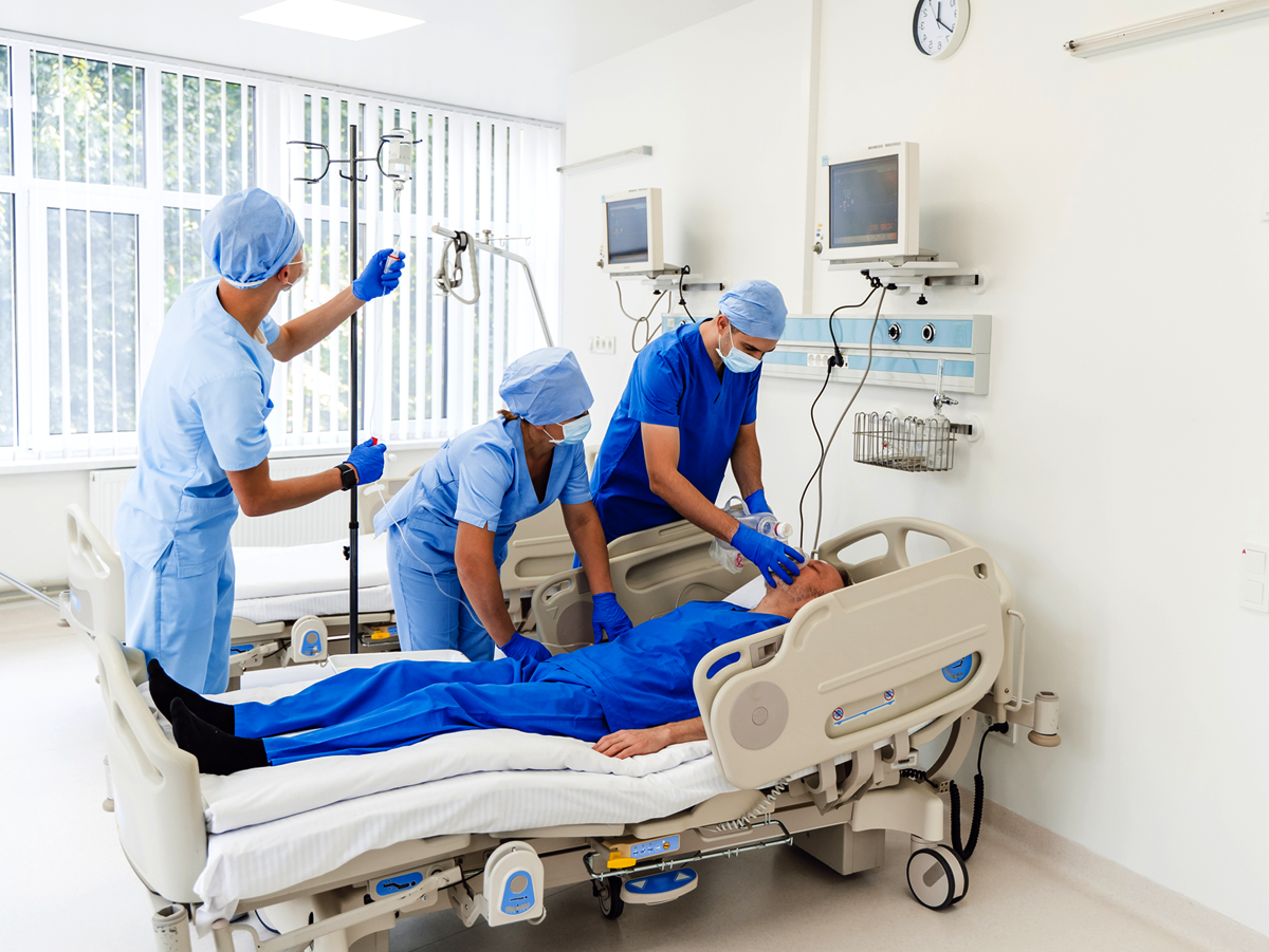 Institutional infrastructure such as hospitals and public buildings